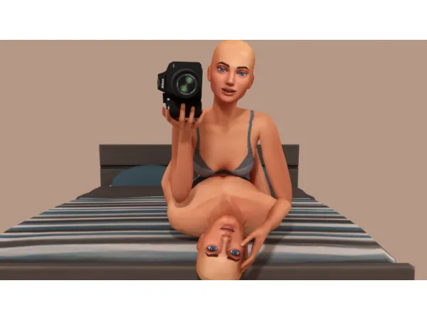 Mix [Scarlett Bulckowisk] Bed Photographies Posepack - The Sims 4 Custom Content