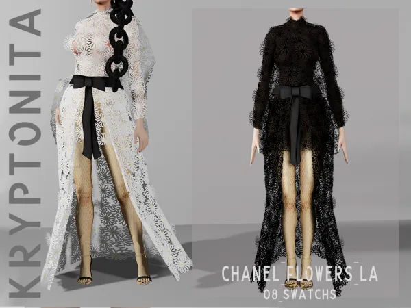Alpha COLLECTION CHANEL by kryptonita - The Sims 4 Custom Content
