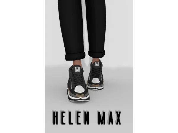 Alpha Helen Max Sneakers V - The Sims 4 Custom Content
