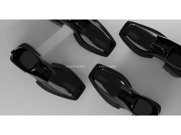 Alpha Lace Up Derby For by simsfinds - The Sims 4 Custom Content