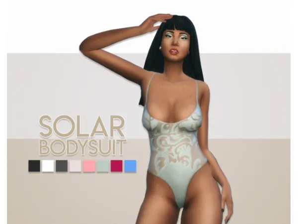 Maxis Match solar bodysuit hickies by simgguk - The Sims 4 Custom Content