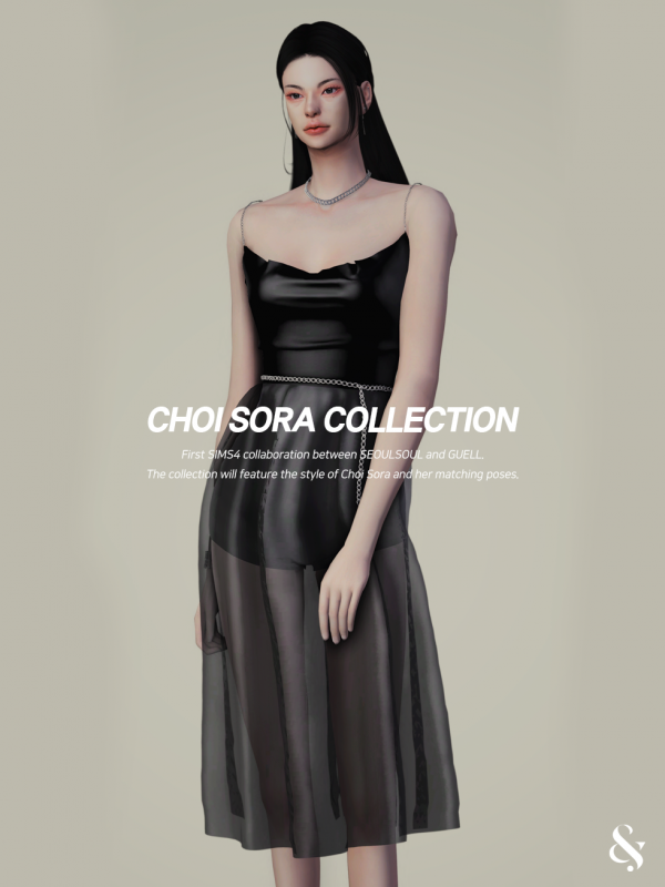 Alpha [Collaboration With GUELL] Choi Sora Collection 04 by simsfinds - The Sims 4 Custom Content
