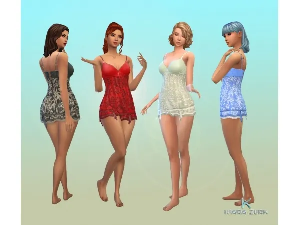 Maxis Match Romantic Baby doll Lace - The Sims 4 Custom Content