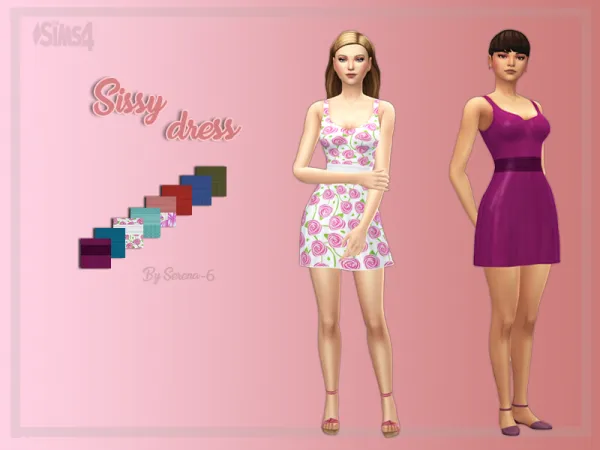 Maxis Match Sissy dress by simsfinds - The Sims 4 Custom Content