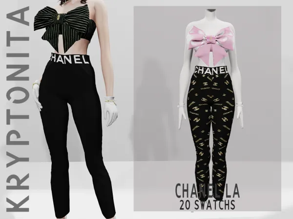 Alpha COLLECTION CHANEL by kryptonita - The Sims 4 Custom Content