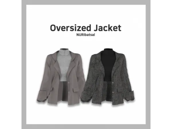 [NURI] Oversized Jacket