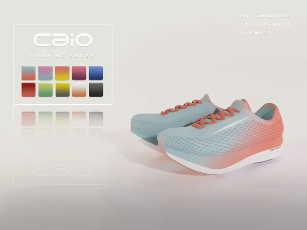 Alpha Running Shoes by caio-cc - The Sims 4 Custom Content