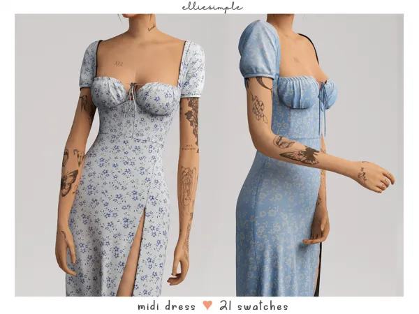 Elliesimple - Midi Dress