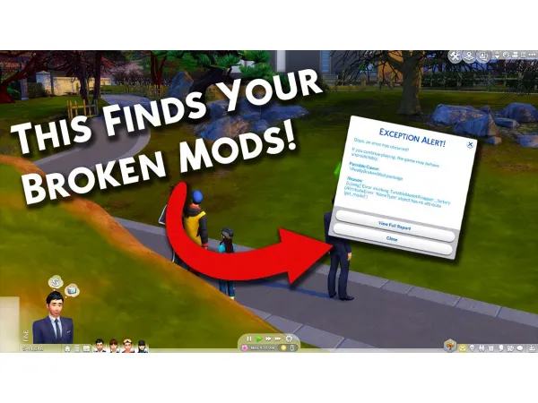 Mix Better Exceptions V202 by simsfinds - The Sims 4 Custom Content