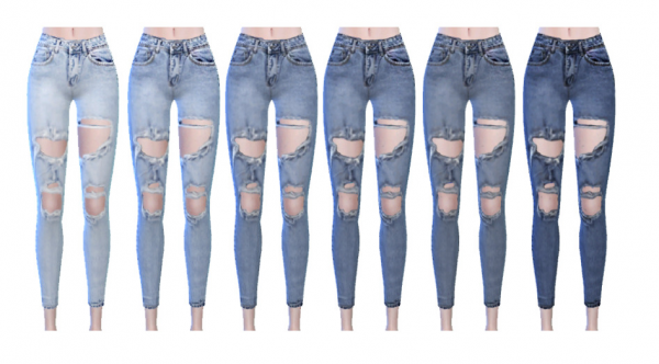Mix Pants N16 by simsfinds - The Sims 4 Custom Content