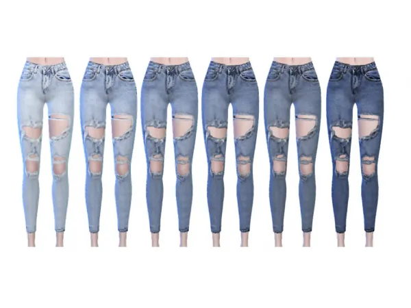 Mix Pants N16 - The Sims 4 Custom Content