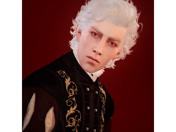 Mix Baldurs Gate 3 Astarion by simsfinds - The Sims 4 Custom Content
