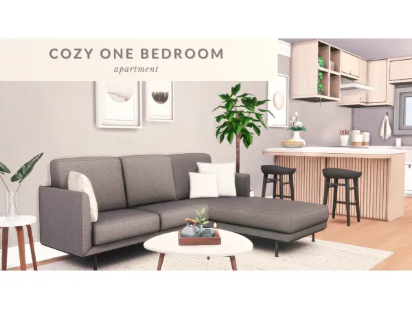 Mix One Bedroom Apartment - The Sims 4 Custom Content