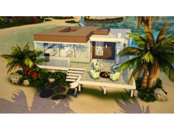 Mix Casa do Desafio Not So Berry Geração Menta by simsfinds - The Sims 4 Custom Content