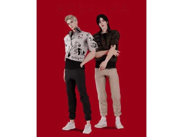 Mix [ROSELIPA] San Francisco Street - The Sims 4 Custom Content