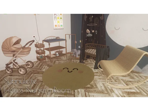 4t2 conversion amazing Helios Nursery Room by simsfinds - The Sims 2 Custom Content