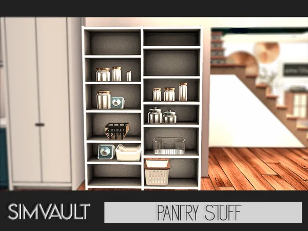 Mix Pantry Stuff by simvault - The Sims 4 Custom Content