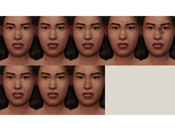 Maxis Match [skin details] speckles by faaeish - The Sims 4 Custom Content