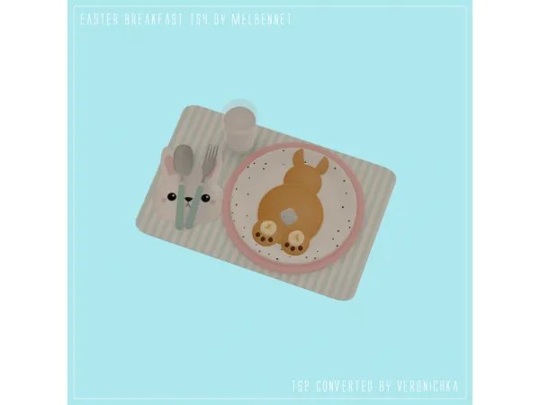 Easter Breakfast - The Sims 2 Custom Content