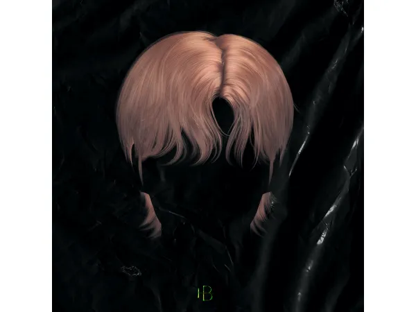 Alpha HAIR 19 WOOL PERM (VER1) by MoooD - The Sims 4 Custom Content