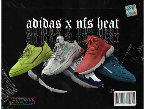 Alpha NFS Heat Adidas Shoespack by simsfinds - The Sims 4 Custom Content