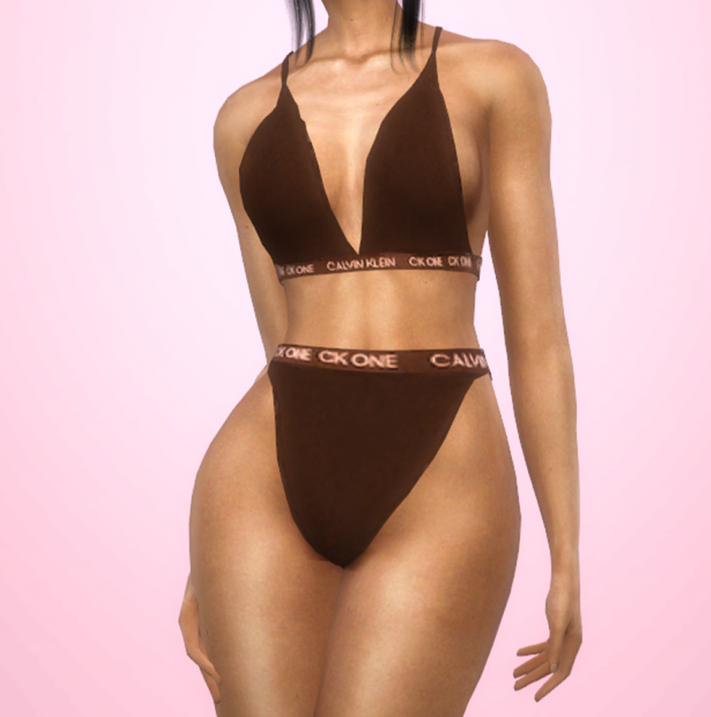 Calvin Klein Underwear Set - The Sims 4 Download 