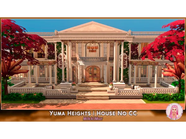 Maxis Match Yuma Heights Sims 4 House No Юма Хайтс by simsfinds - The Sims 4 Custom Content