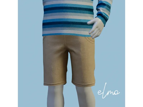 Mix Elmo shorts by amelylina - The Sims 4 Custom Content