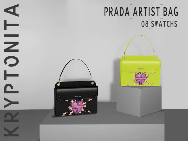 Alpha COLLECTION PRADA by kryptonita - The Sims 4 Custom Content