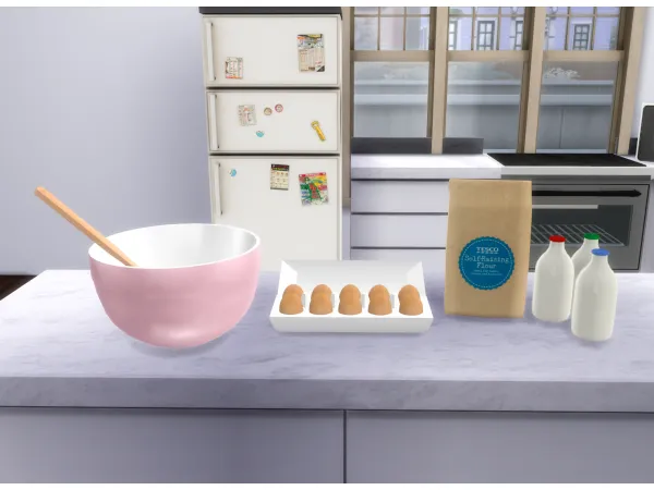 Mix Baking Clutter by simmerkatex - The Sims 4 custom content