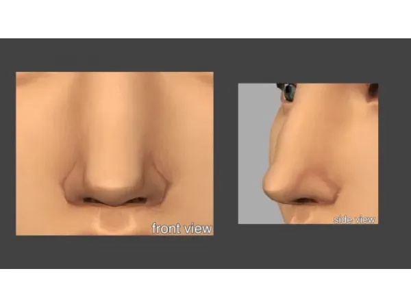 Maxis Match Nose Preset - The Sims 4 Custom Content