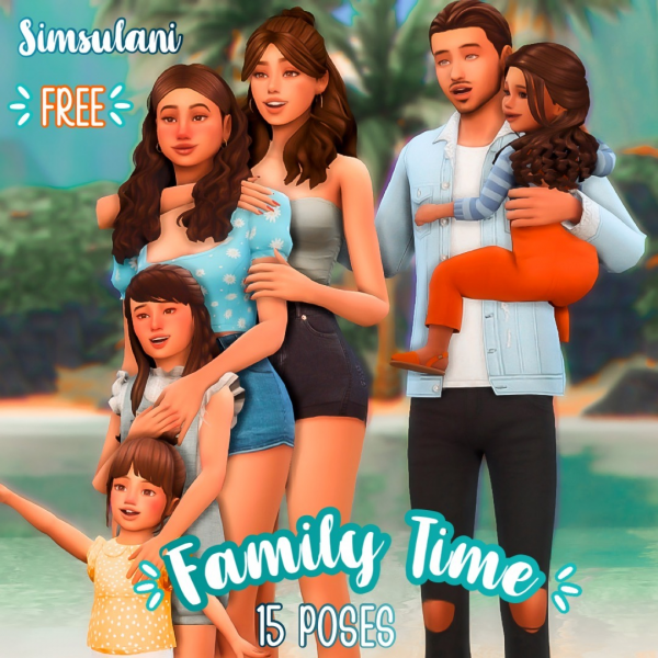 Big Family Photos | Sims 4 Pose Pack | Sims 4 family, Sims 4, Sims 4 couple  poses