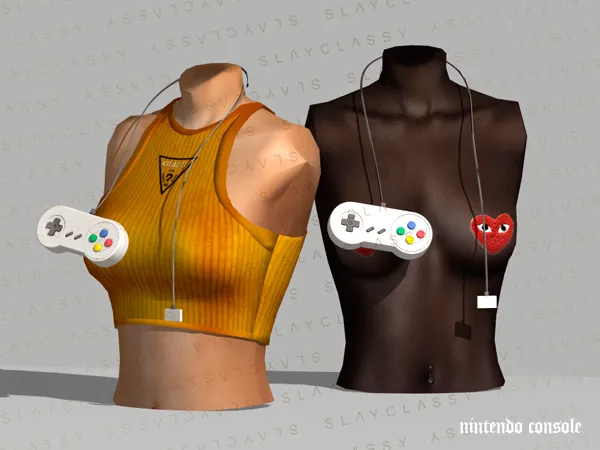 Alpha SC#126 Nintendo Console by slayclassy - The Sims 4 custom content