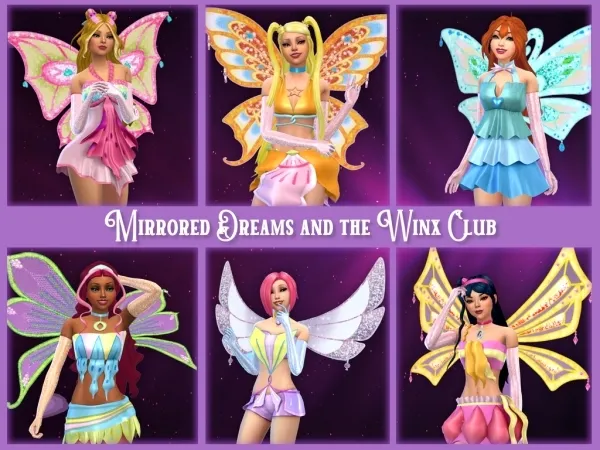 Maxis Match 3 Winx Club Collection - The Sims 4 Custom Content