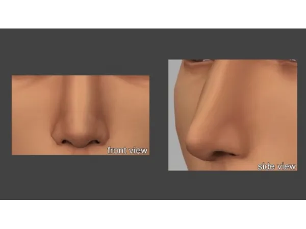 Maxis Match Nose Preset by simsfinds - The Sims 4 Custom Content