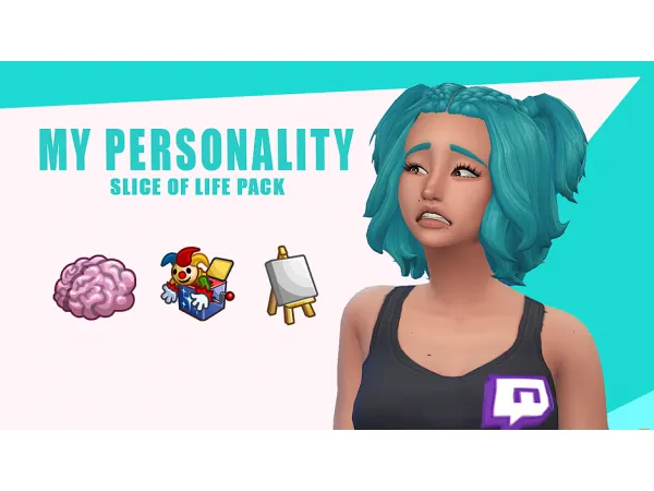 Maxis Match KS Slice of Life [My Personality] by simsfinds - The Sims 4 Custom Content