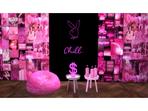 Maxis Match Pink Aesthetic Stuff by simmerkatex - The Sims 4 custom content