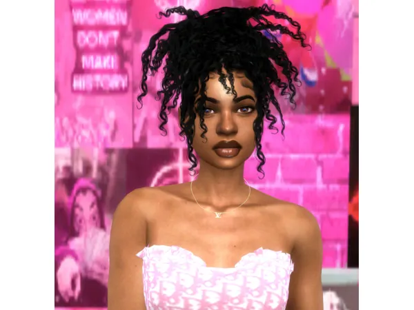 Alpha **Free Gift** Designer Necklace by simmerkatex - The Sims 4 custom content