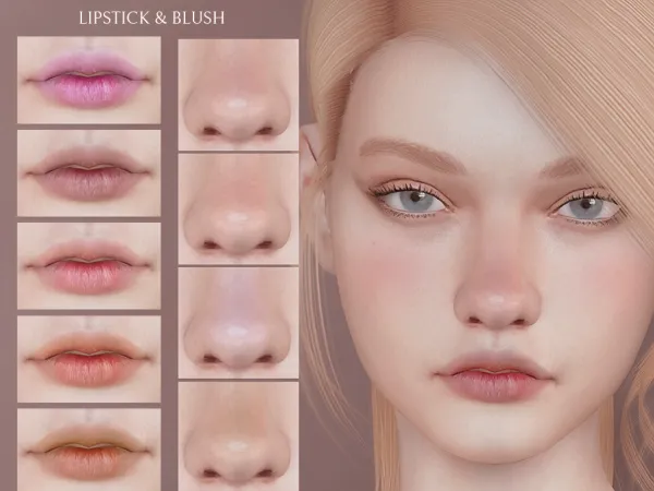 Alpha Makeup Set by Lutessasims - The Sims 4 Custom Content