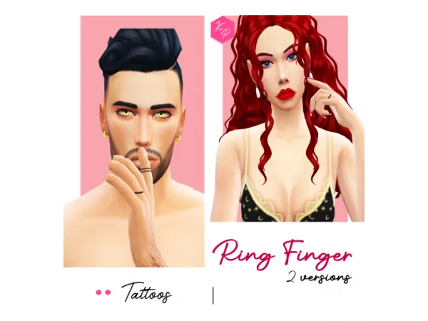 Maxis Match Ring Finger by simsfinds - The Sims 4 Custom Content