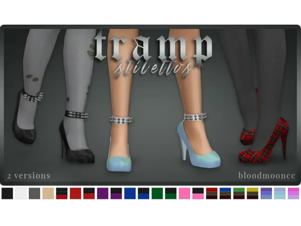 Maxis Match Tramp Stilettos by simsfinds - The Sims 4 Custom Content