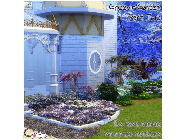 Maxis Match Groovin' Garden Part 2 by simsfinds - The Sims 4 Custom Content