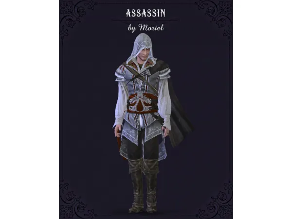 Mix Assassin set by simsfinds - The Sims 4 Custom Content