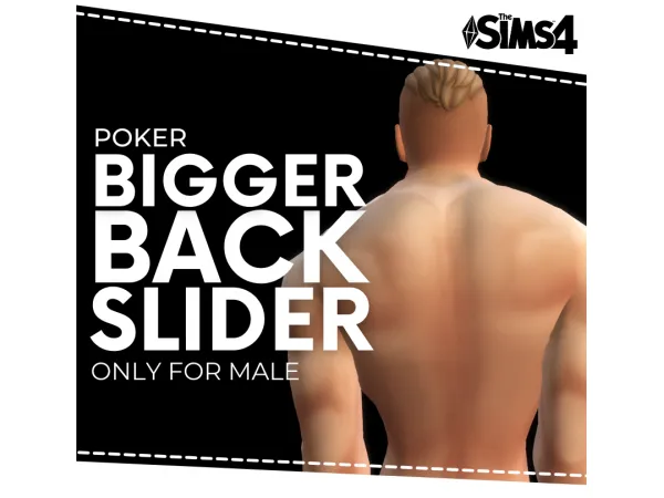 Bigger Back Slider by Poker