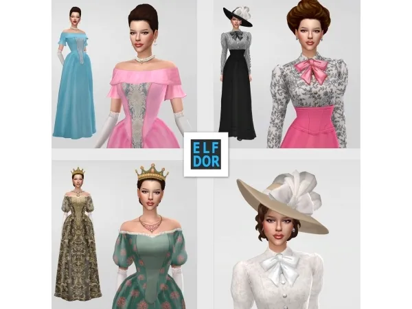 Maxis Match May Collection part 2 by elfdor - The Sims 4 custom content