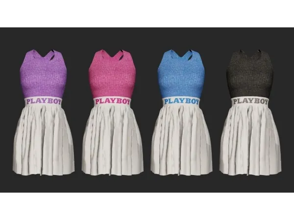 Alpha Playboy Tennis Outfit by simmerkatex - The Sims 4 custom content