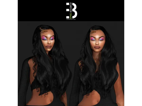 Alpha HELLEN FULL LACE [GIFT] by diggoverse - The Sims 4 Custom Content