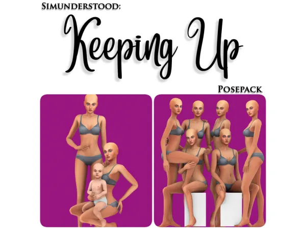 Mix KEEPING UP - The Sims 4 Custom Content