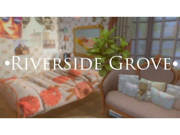 Maxis Match Riverside Grove by simsfinds - The Sims 4 Custom Content