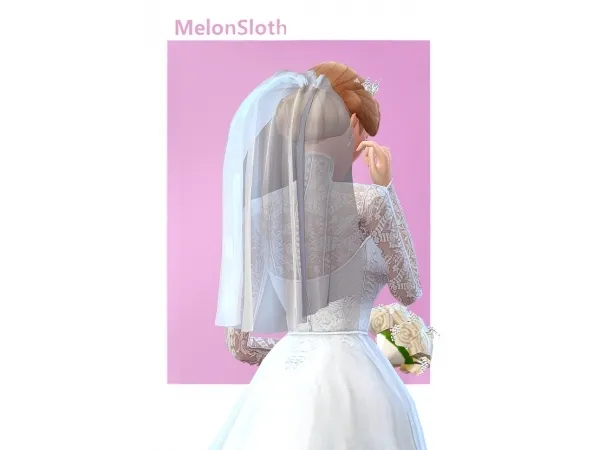 Maxis Match Wedding veils by simsfinds - The Sims 4 Custom Content